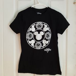 Disney Kingdom Hearts Mickey Mandala T Shirt, Youth Small